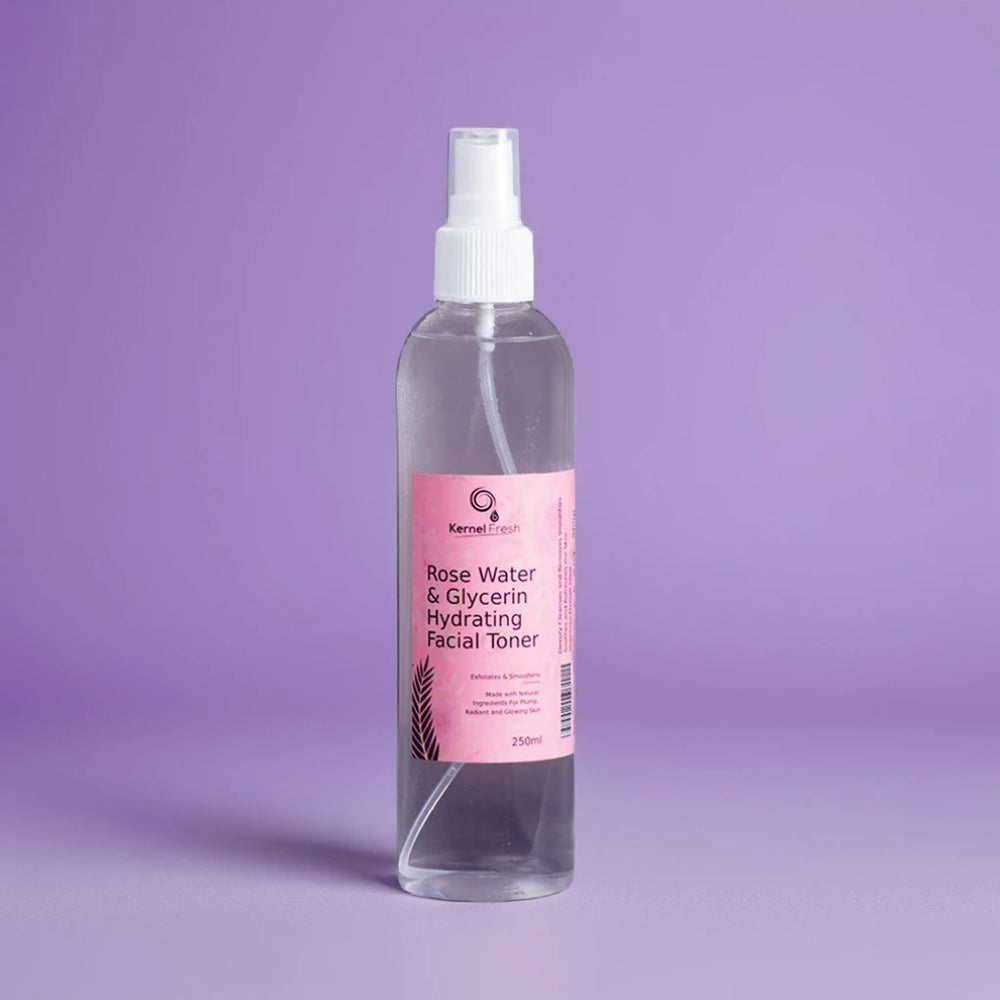 Rose Water & Glycerin Hydrating Facial Toner (250ML)