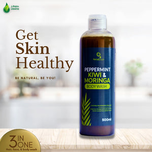 Body Wash Jumbo Pack: 2 x 500ml Natural Body Wash