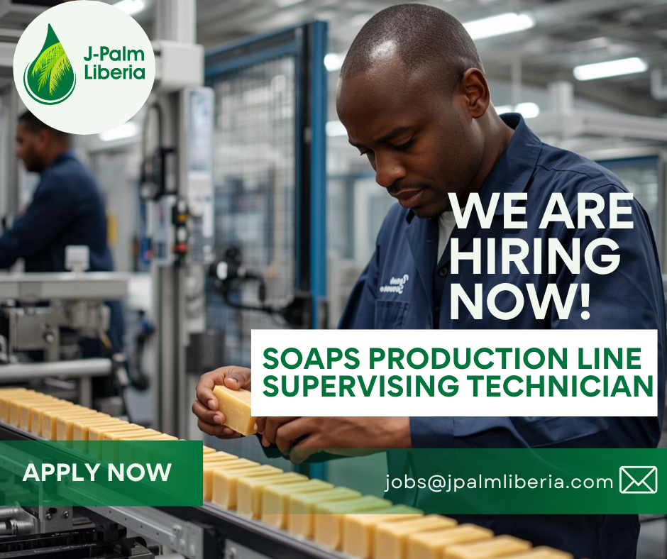 Join Our Team: Soaps Production Line Supervising Technician
