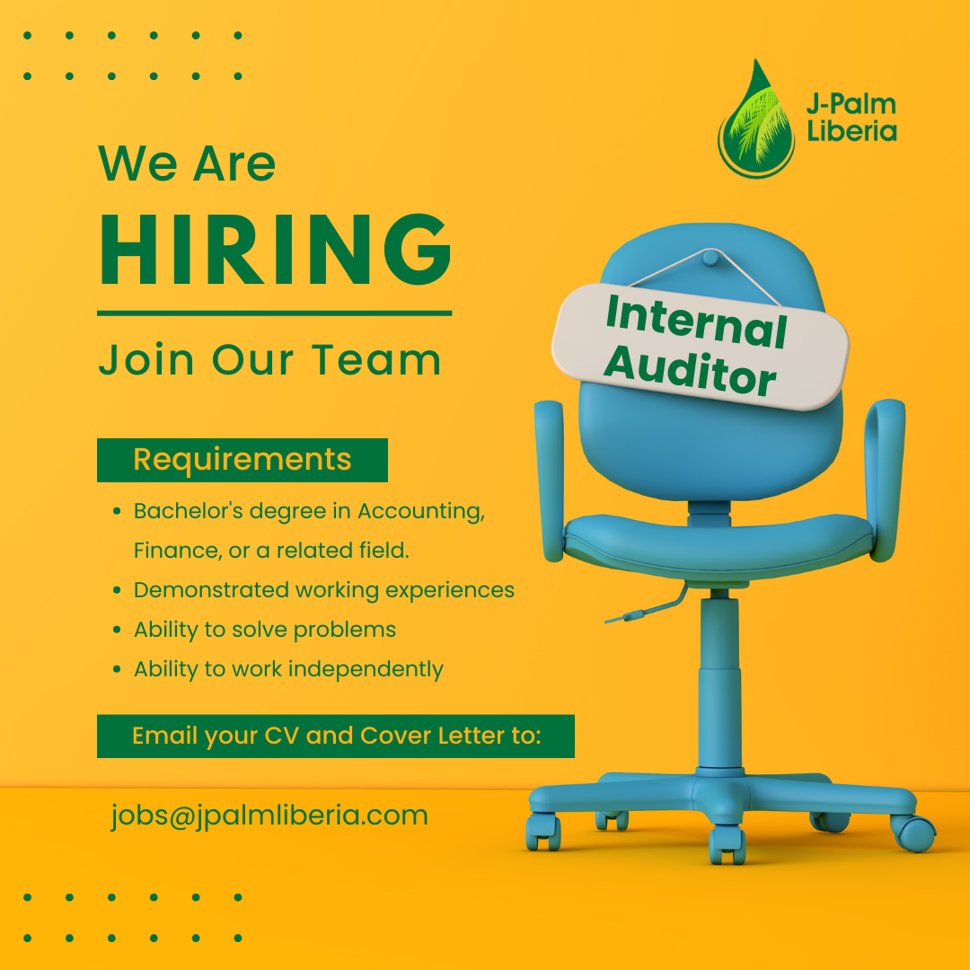 VACANCY ANNOUNCEMENT: INTERNAL AUDITOR