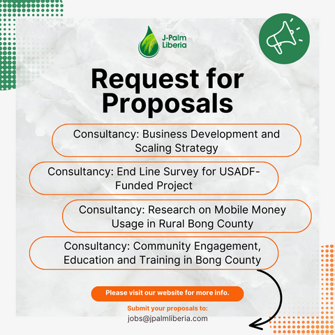 Request for Proposals: Monitoring and Evaluation Consultancy