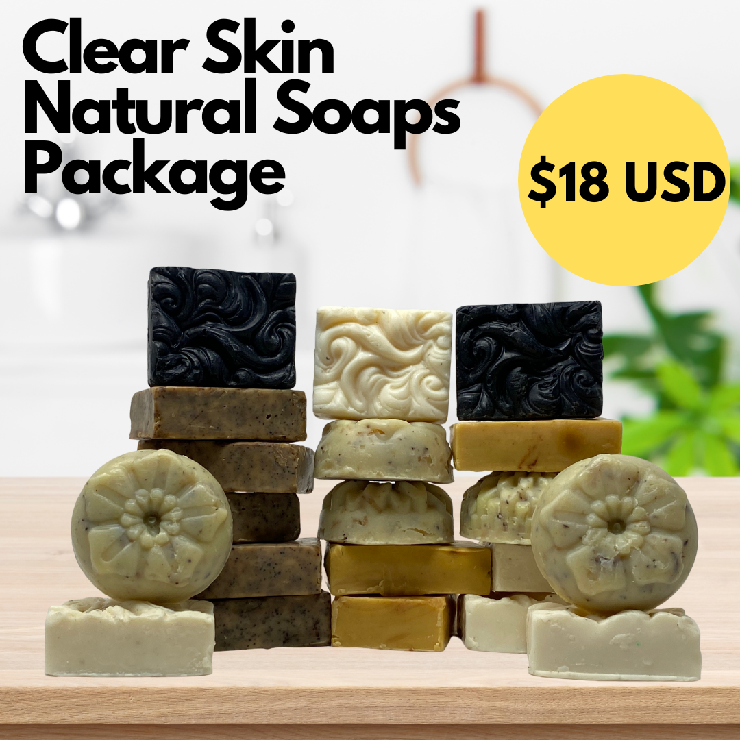 Clear Skin Natural Soaps Package