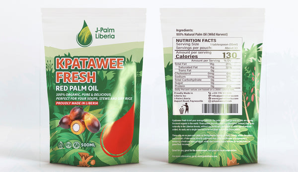 Kpatawee Fresh Red Palm Oil