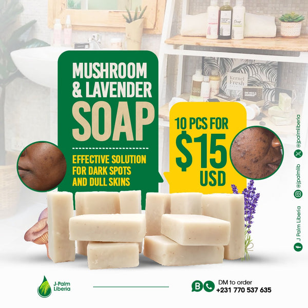 Mushroom & Lavender Clarifying Soap Bars