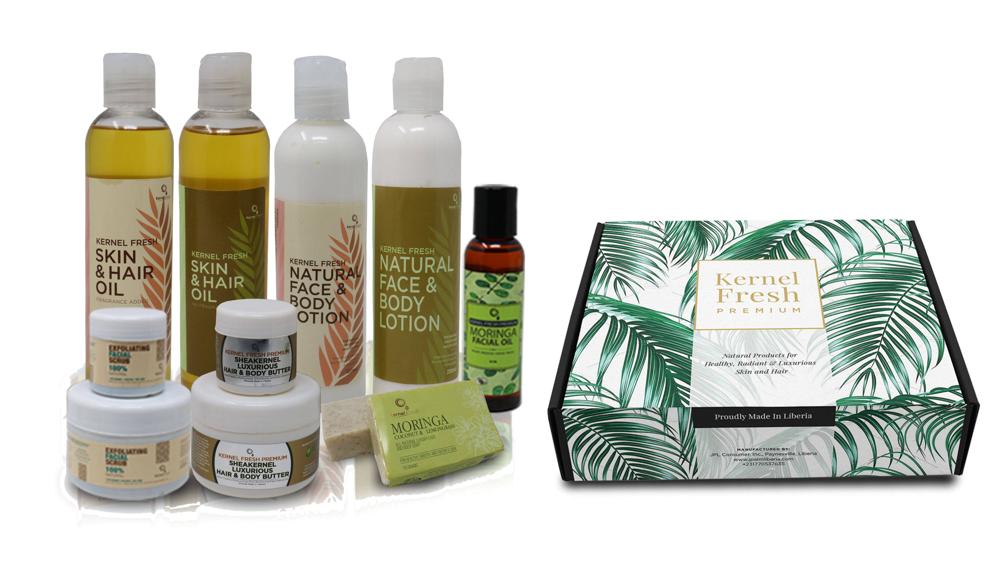 Kernel Produc Kernel Fresh Premium: 100% Natural Skin and Hair Care Products