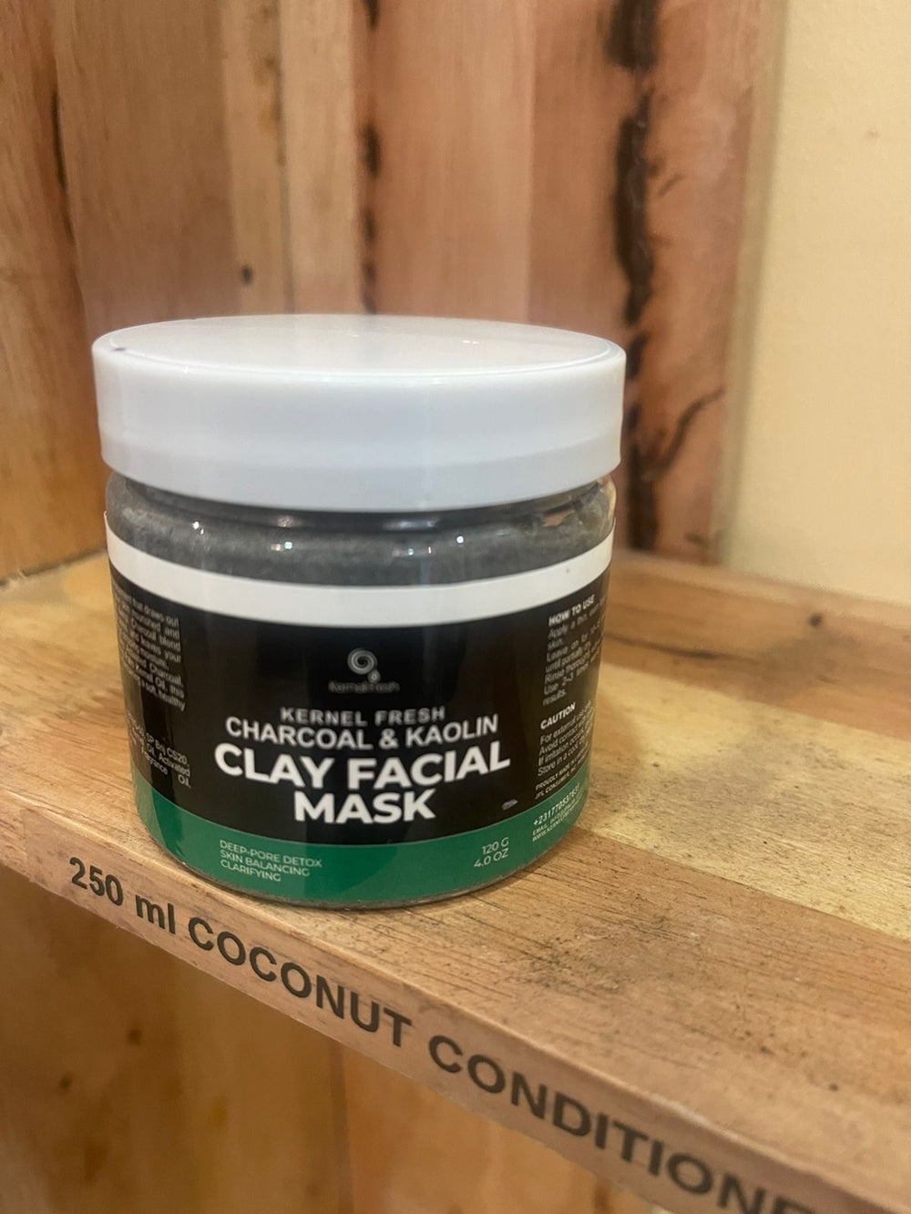 Charcoal Clay Mask - 120g