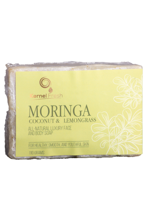 Moringa Coconut Lemongrass Soap Bar (110g)