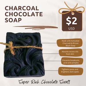 Charcoal Chocolate Soap