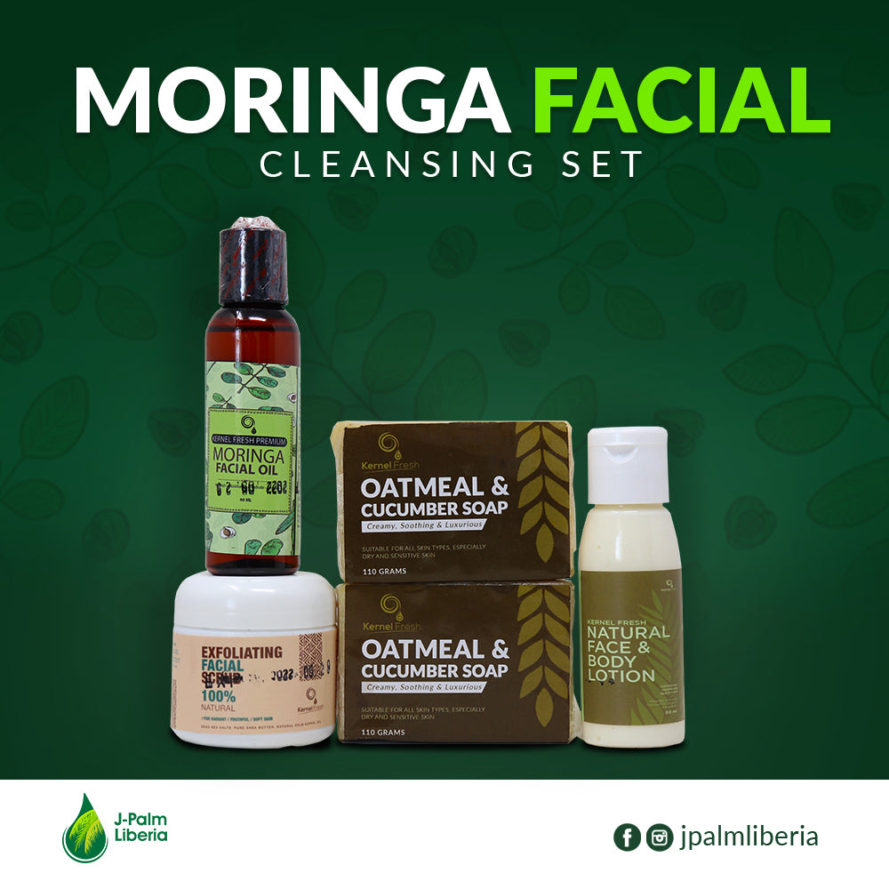 Moringa Facial Cleanse Set