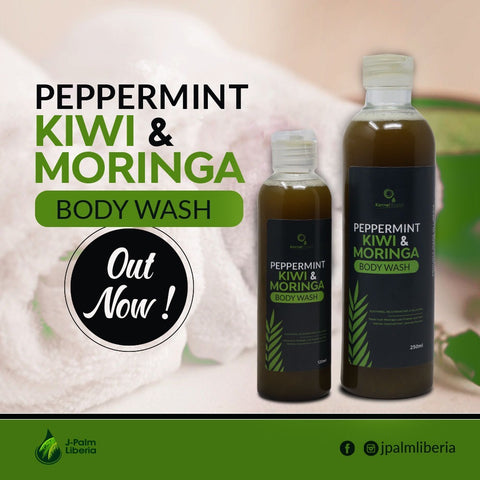 Peppermint Kiwi & Moringa Body Wash