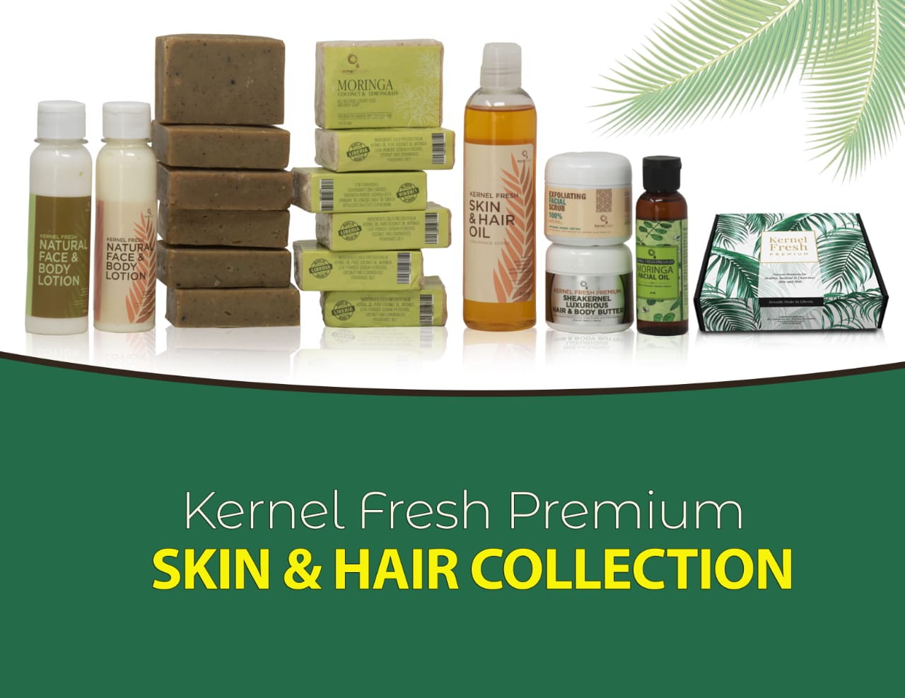 Kernel Fresh Premium Skin & Hair Collection