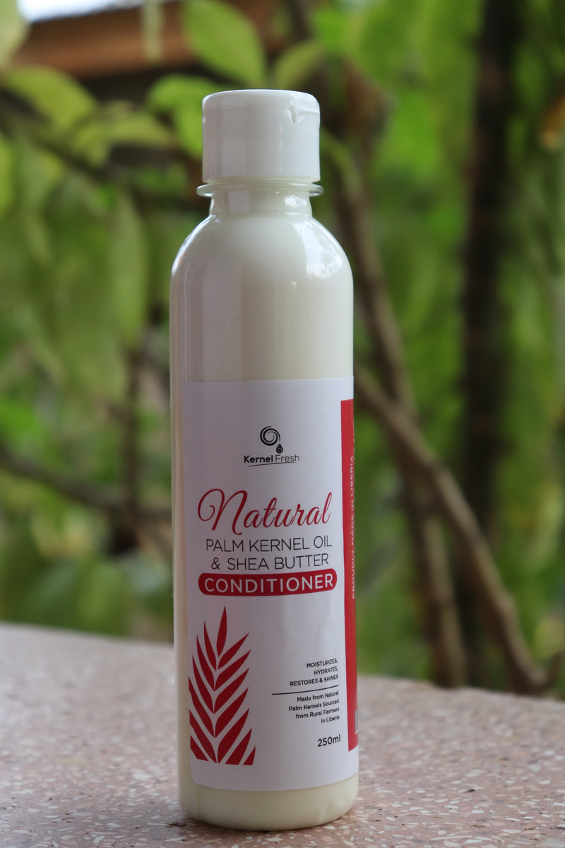 Natural Shea Butter & Palm Kernel Oil Conditioner (LeaveIn & Wash Out JPalm Kernel Fresh