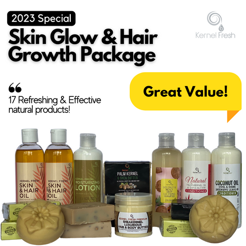 2023 Special Skin Glow & Hair Growth Package