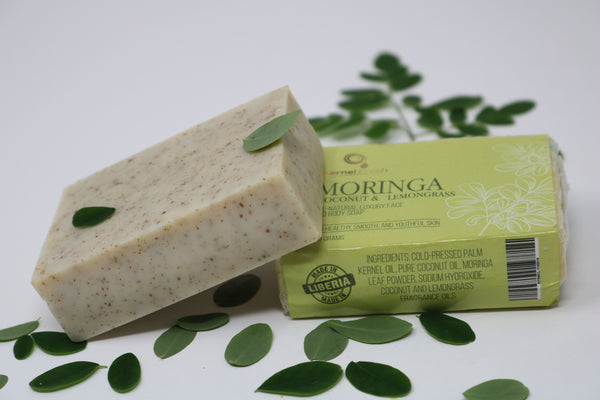 Moringa Coconut Lemongrass Soap Bar (110g)